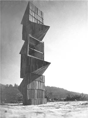 CID  DL30. Michele De Lucchi – Abitazione a cubo conficcato per un vertice   1975 1976